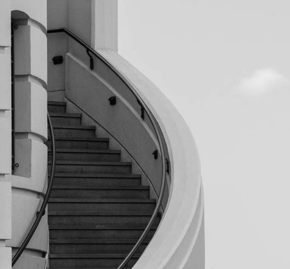 Los Angeles, Griffith Observatory, stairs